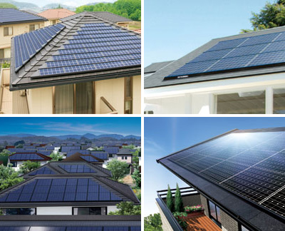 複数メーカーから選べる太陽光発電システム