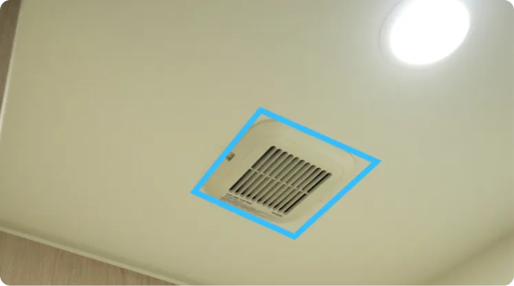 トイレの換気扇