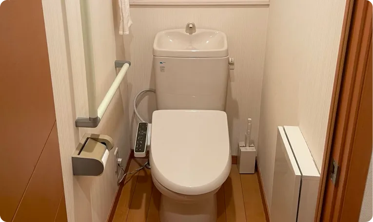 トイレ内全体の状況