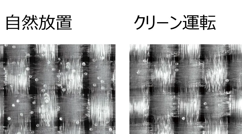 「花粉付着」抑制