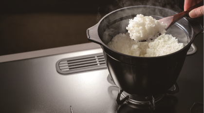 失敗しにくい、かんたん炊飯