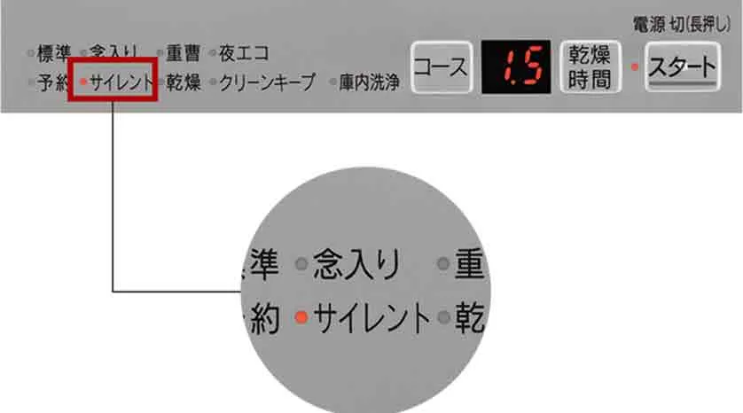 運転音が静かな食洗機