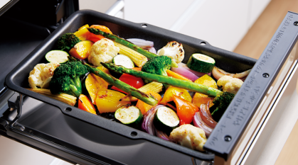 ロティプレートで調理を楽しく