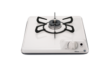 30cm幅・ナチュラルホワイト・メタルトップ・ホーローごとく・レンジフード連動なし・グリルなし・ドロップイン