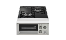 45cm幅・ブラック・ガラストップ・ホーローごとく・レンジフード連動なし・グリルあり・無水片面焼グリル