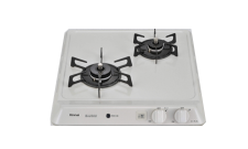 45cm幅・シェルグレー・メタルトップ・ホーローごとく・レンジフード連動なし・グリルなし・ドロップイン