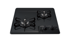 45cm幅・ニュートラルグレー・メタルトップ・ホーローごとく・レンジフード連動なし・グリルなし・ドロップイン