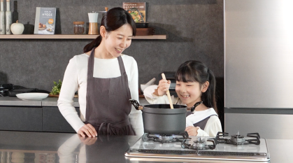 コンロ交換で生活がより快適に！