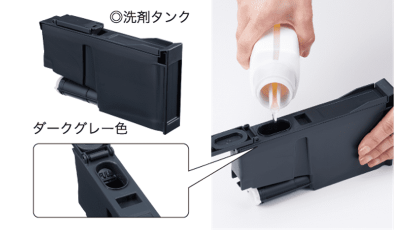 液体洗剤自動投入