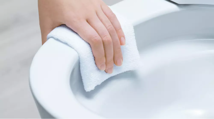 さっと拭くだけフチがない便器