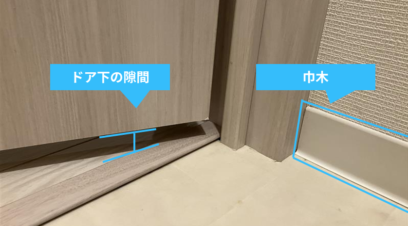 トイレ床周辺