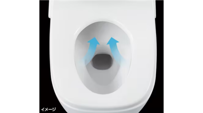 ニオイを抑えるトイレ