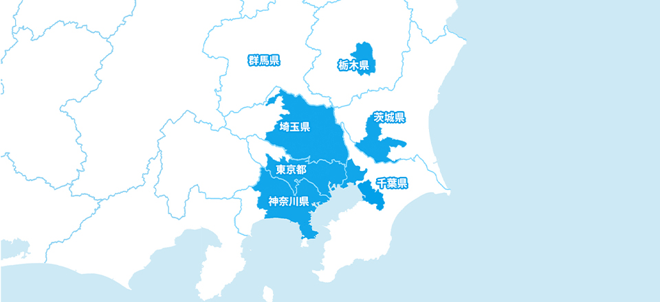 給湯器交換の対応エリア