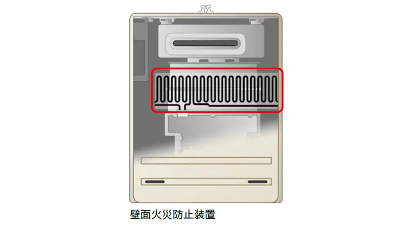 給湯器の異常過熱をいち早く検知する安全装置